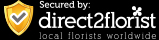 Checkout securely with Direct2Florist